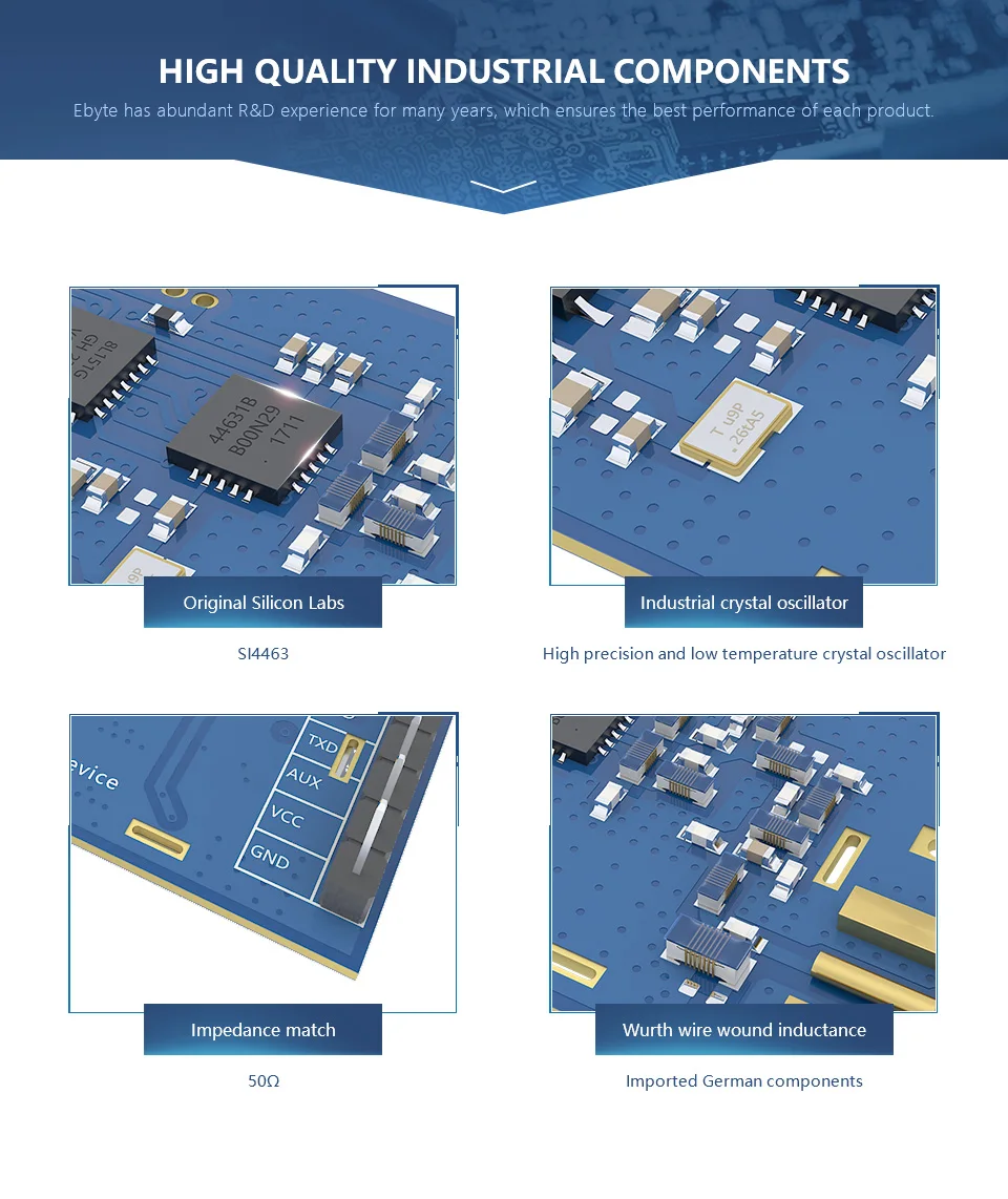 E30-170T20D сильное проникновение UART SI4463 170 мГц 100 МВт SMA антенны IoT uhf Беспроводной трансивер приемник передатчик Модуль