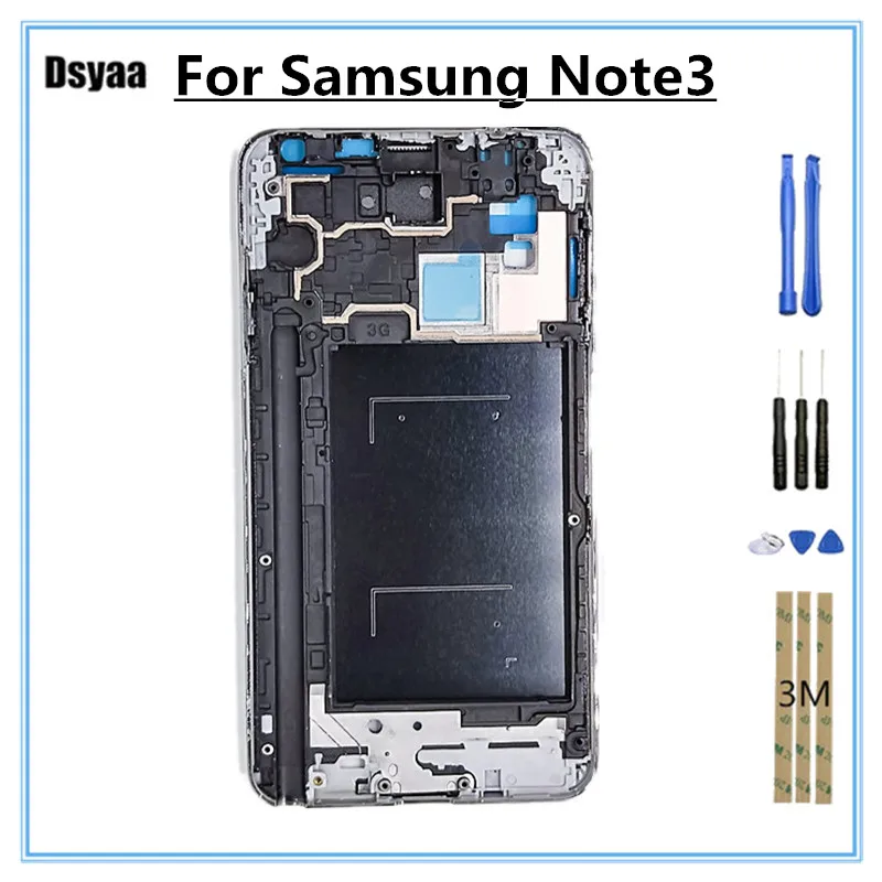 

5.7 Inch Full Housing Frame for Samsung for Galaxy Note 3 N900 3G Version N900A N900S N900V N9005 N9002 Front Plate Bezel