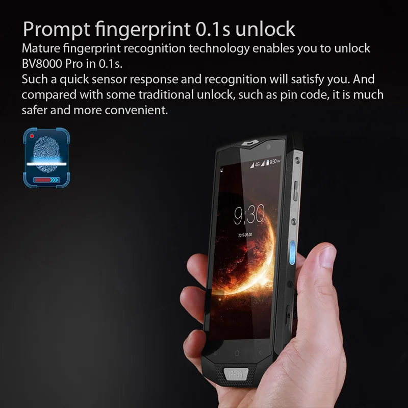 Blackview BV8000 Pro Dual Core 4 аппарат не привязан к оператору сотовой связи прочный смартфон