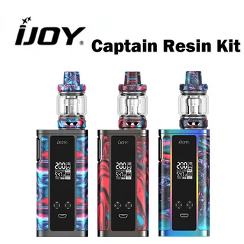 

Original IJOY CAPTAIN RESIN KIT Powered by 20700 batteries 6000MAH with top filling CAPTAIN RESIN Tank Electronic Cigarette vape