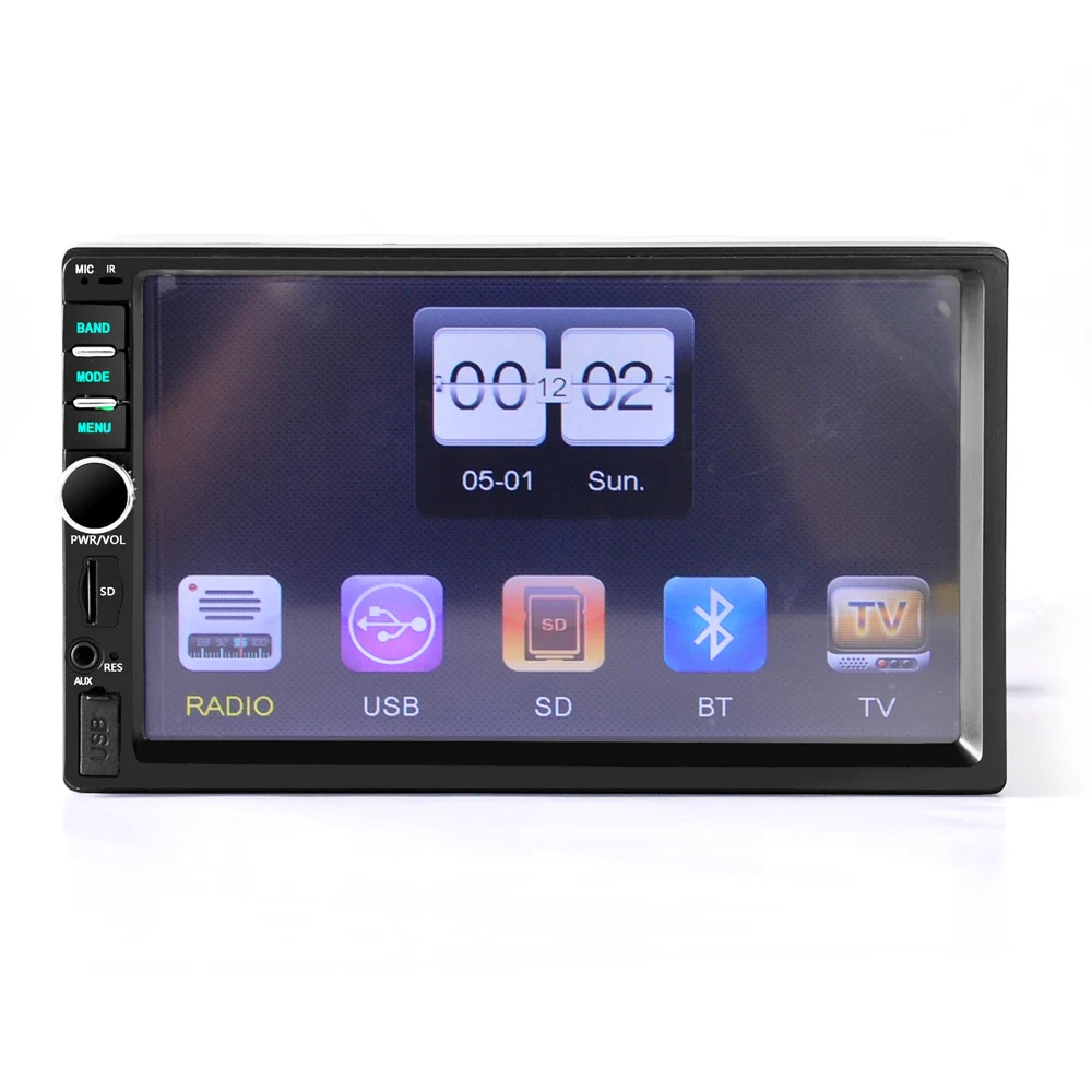 

8701 Radio Tuner MP3 Players 7 inch touch screen multifunctional player Vehicle mp4 mp5 Players, Bluetooth hands-free, FM radio