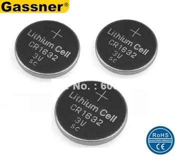 

Hot 5000pcs per Lot CR1632 3v Lithium button cell Batteries Coin cells for Watches Calculators