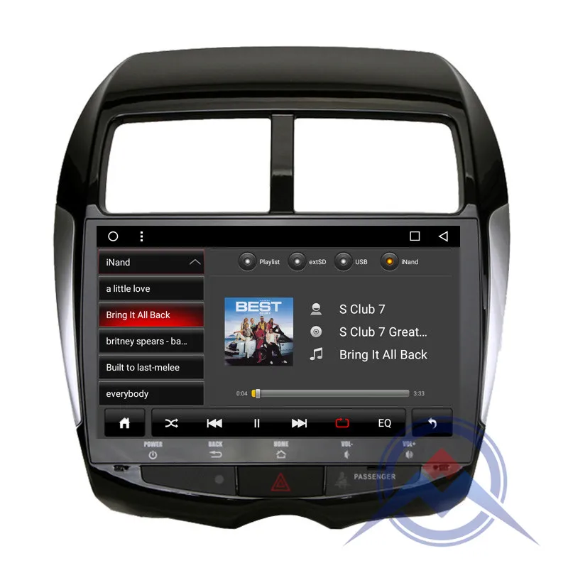 Clearance ZOHANAVI Android Octa core Car Multimedia player DVD GPS navigation for MITSUBISHI ASX 2011 2012 -2017 Auto Satnav radio 4