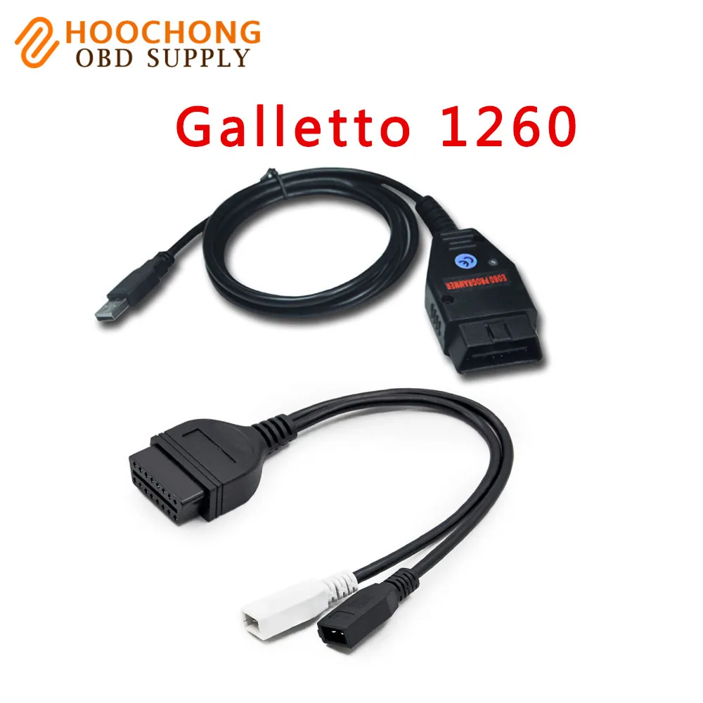 

2017 Latest Galleto 1260 EOBD2 ECU Flasher obd II Diagnostic Interface Ecu chip turning tool