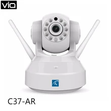 Vstarcam c37-ar envío libre alarma de la cámara ip de dos vías de audio apoyo sensor de puerta/motion detector domótico seguridad alarma