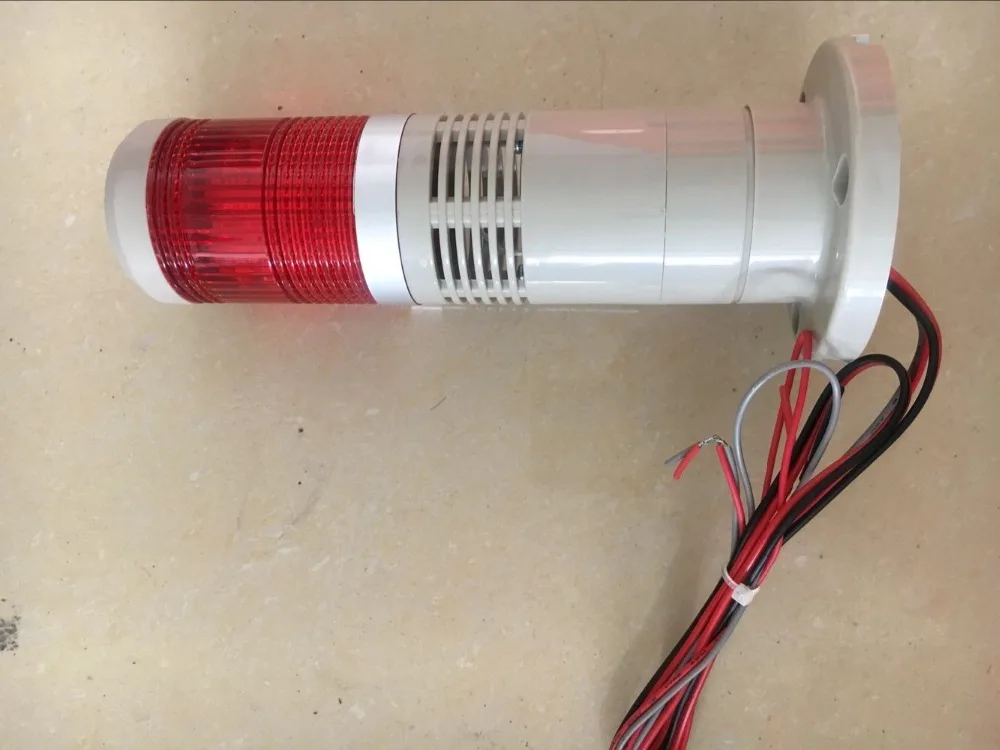 

LED flash Red Signal Tower Industrial Warning Lamp Stack Light Alarm Apparatus 12V 24V 110V 220V
