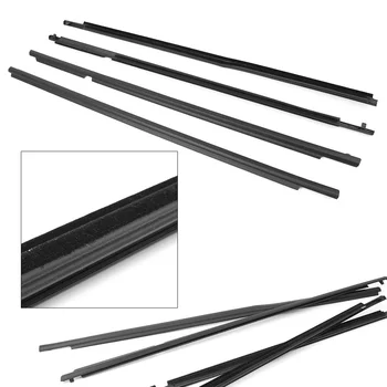

Window Door Belt Molding Weather-strip Strip Wind Rain Deflector Set for Toyota Corolla 2009 2010 2011 2012