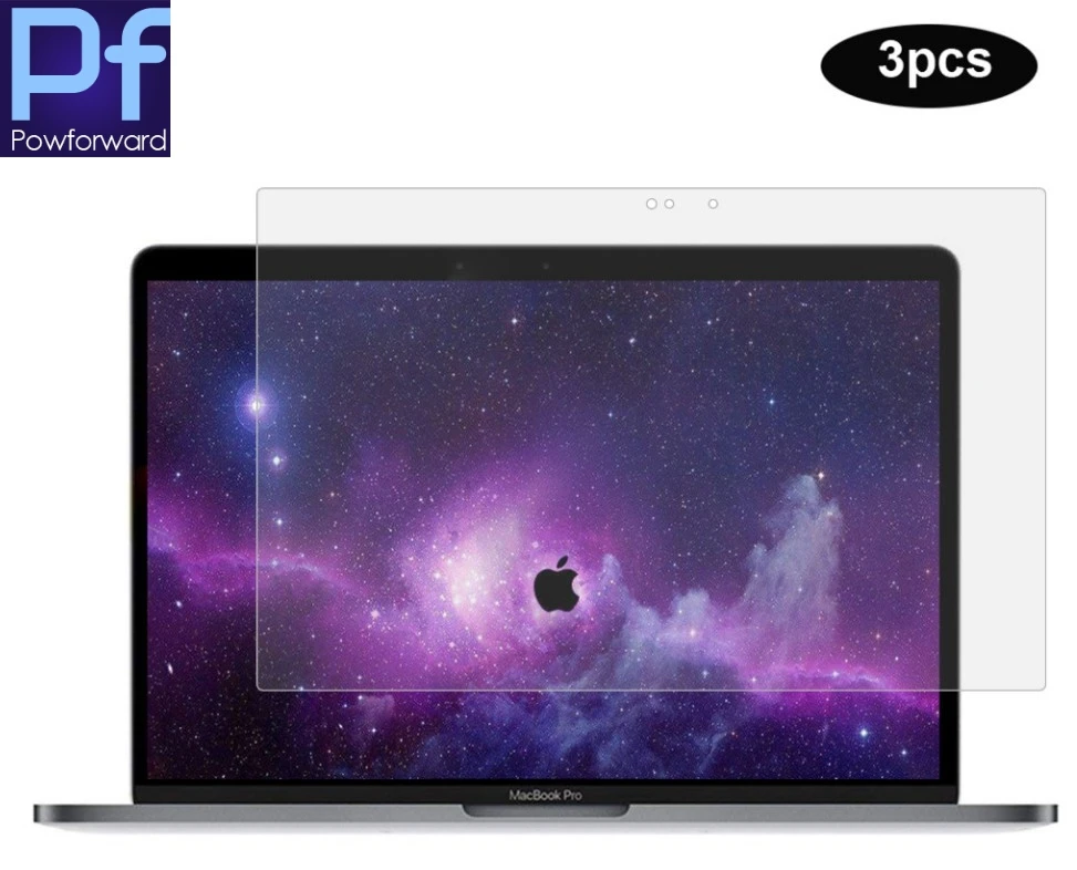 

3pcs Notebook Anti-Glare Matte LCD Screen Guard Film for Apple MacBook Pro 15 A1990/A1707 15.4" Retina Display Screen Protector