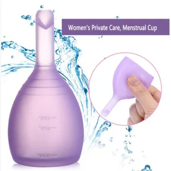 

3 Colors 2 Sizes Menstrual Cup Female Women Medical Hygiene Silicone Soft Reusable Period Menstrual Cup