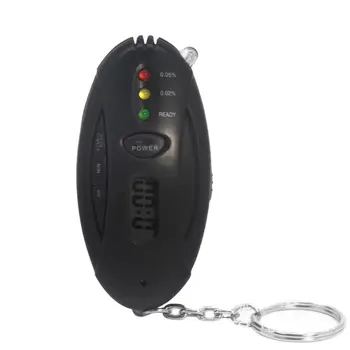 

Alcohol Breathalyser Portable Sensitive Breath Tester Alarm Lights Accurate Digital Display LCD Convenient Lightweight Pocket