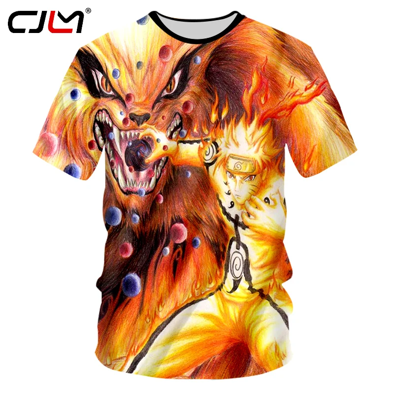 Aliexpress.com : Buy CJLM Anime Tshirts Funny Print Naruto Cartoon 3D T shirts Man Hip Hop 