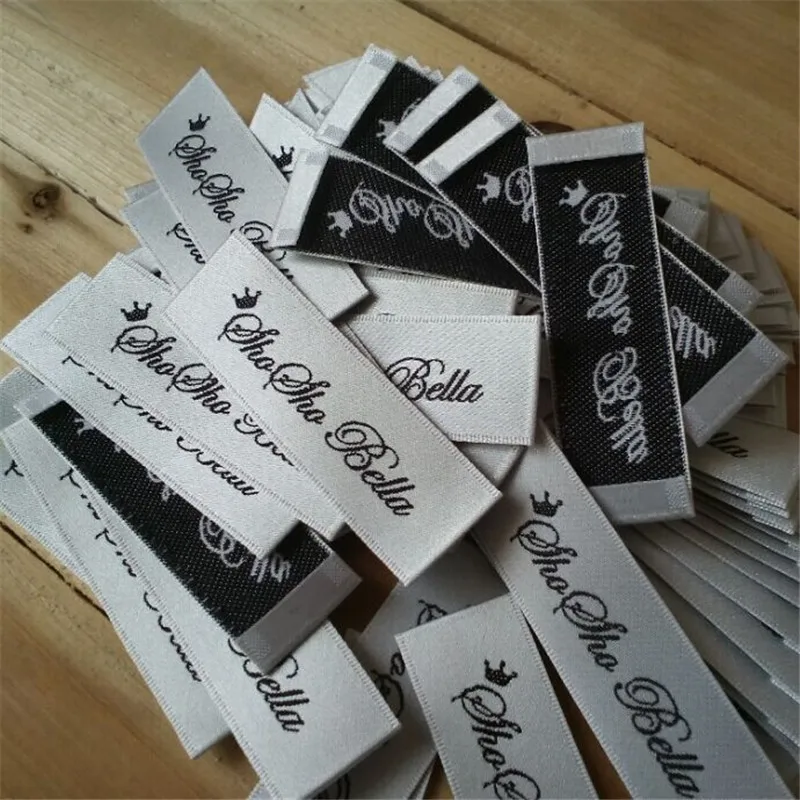 1000 шт. сатиновая лента для одежды 6 х2 см|woven labels|clothing woven labelswoven clothing labels |