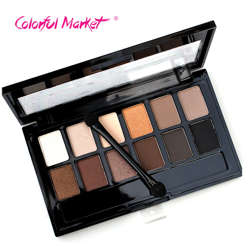 12 Colors Makeup Earth Color Matte EyeShadow Palette Make Up Eye shadow Palette Nude Matte With Brush Waterproof Long Lasting 12 Colors Makeup Earth Color Matte EyeShadow Palette Make Up Eye shadow Palette Nude Matte With Brush Waterproof Long Lasting