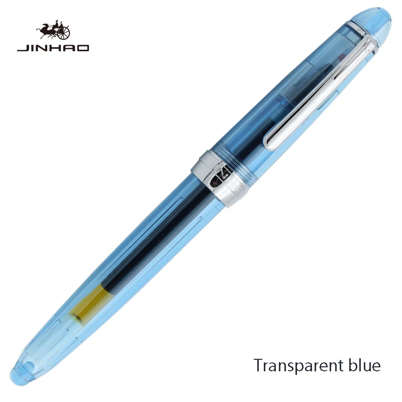 Jinhao992 гелевая ручка Роскошные офисные канцтовары, шариковая ручка 6 цветов обучения необходимо интимные аксессуары студент бизнес поставки - Цвет: touminglan