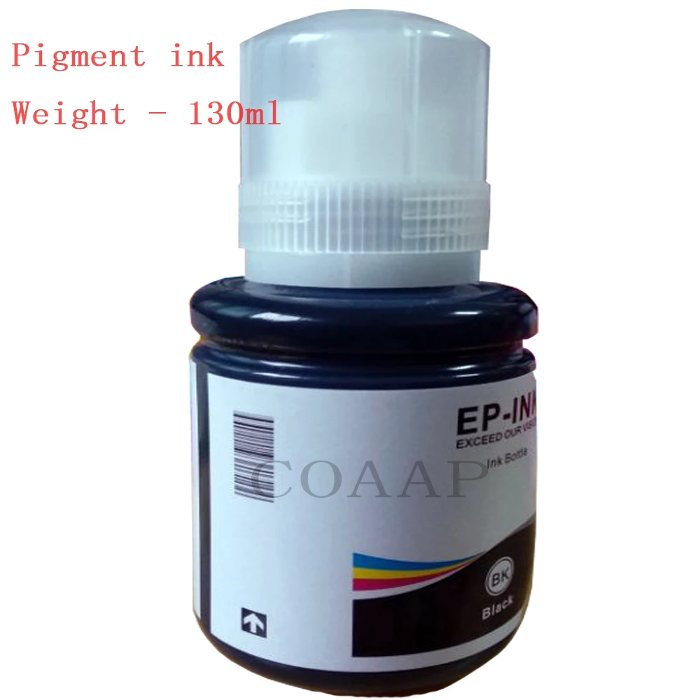 Новинка 002 Пигмент черный + CMY краситель чернила для заправки EPSON L6160 L7160 L7180 ET 7700 7750