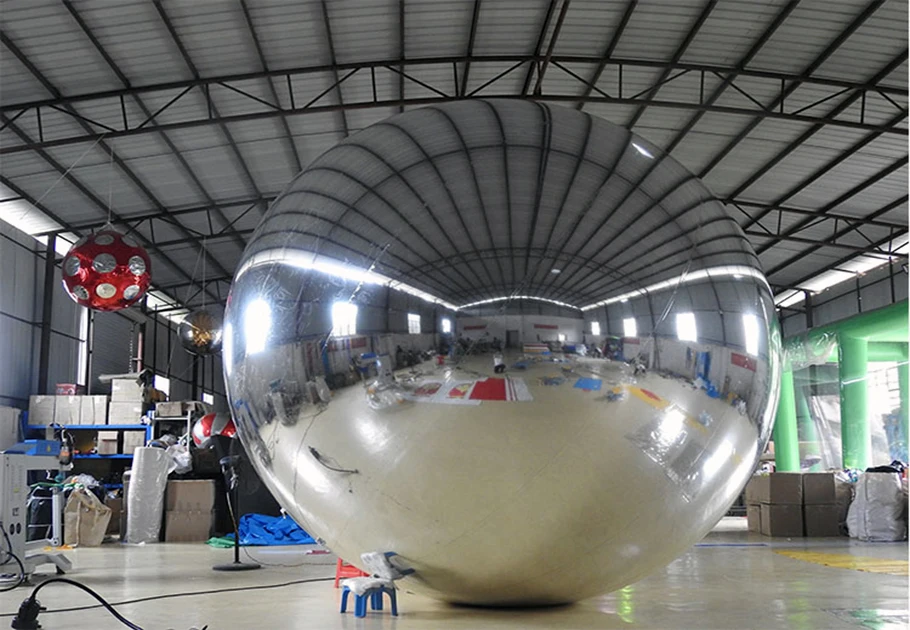 

6ft Diameter Pvc Inflatable Mirror Ball /Decorative Ball Used For Storefront Or Square Advertising Campaign Or Decoration