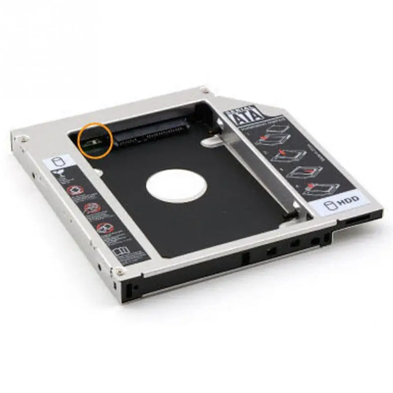 2017 Universal 12.7mm SATA Hard Disk Drive HDD Adapter Bay External 3.0
