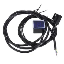 ZSDTRP Универсальный цифровой синий светодиодный дисплей для мотоцикла, индикатор переключения передач, датчик уровня, дисплей для мотоцикла