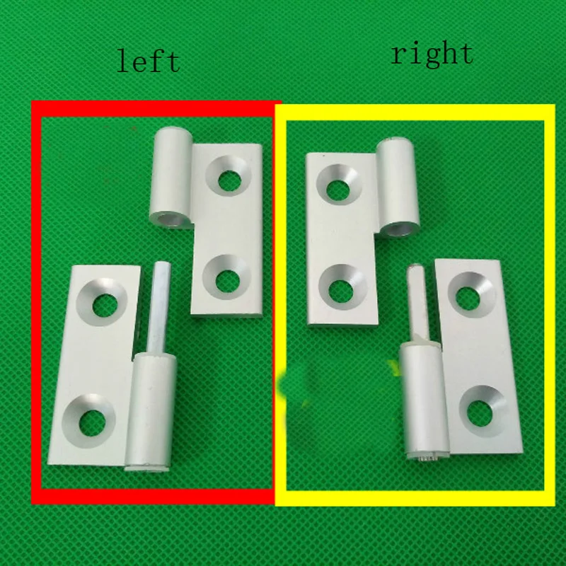 Aluminum Profile Fittings Detachable Hinge 3030 3040 4040 Mechanical Hinges 4pcs