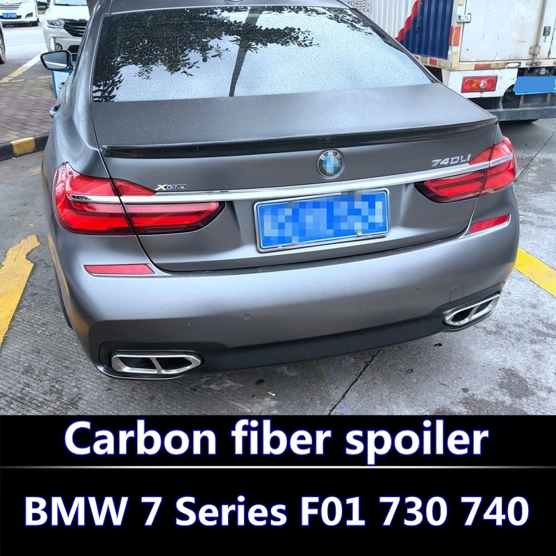 

AC Style F01 G11 G12 Carbon Fiber Rear Trunk Spoiler for BMW 7 Series F01 730 740 760 730i 740i 760i 2009~2015