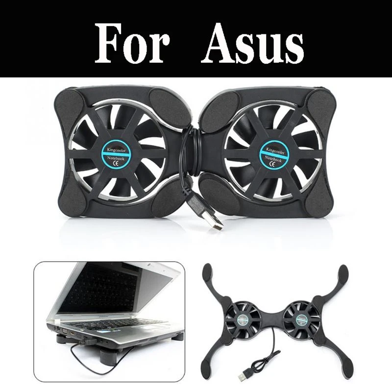 Pendingin Portabel Lipat Laptop Cooling Fan Usb untuk ASUS F570zd
