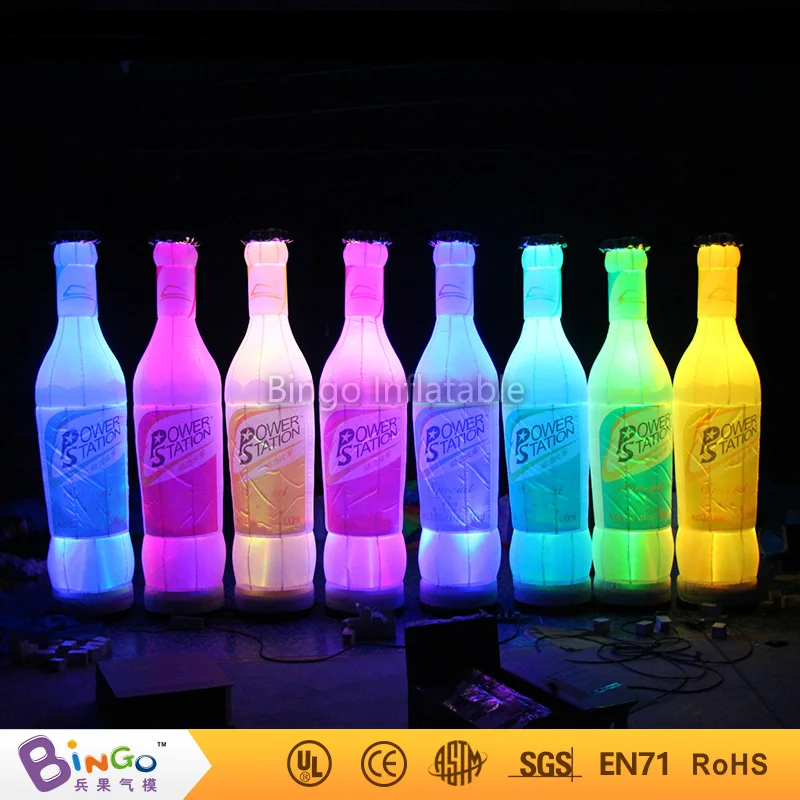 

Customized inflatable wine bottle / 2.2m high inflatable replicas model / inflatable drinking model for advertising