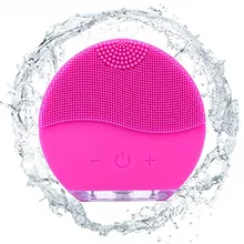 Mini Electric Facial Cleaning Massage Brush face cleansing facial massager for washing face cleaner facial cleanser machine waterproof wet dry use electric women facial cleansing brush washing women shaver for smooth skin face cleaner brush cleanser