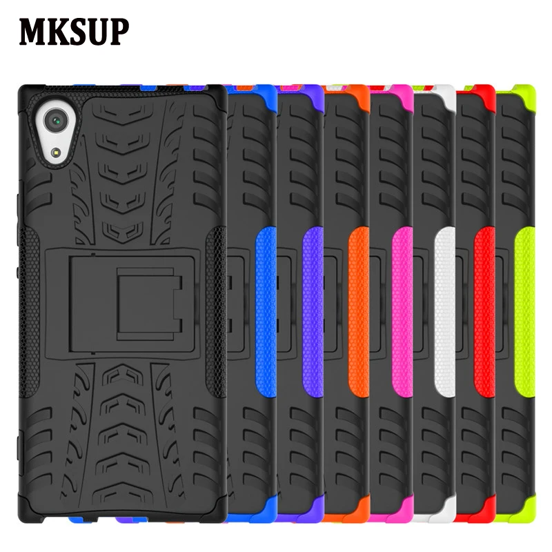 

For Sony XA1 Anti-Knock Case Hybrid Kickstand PC+TPU Back Cover Hard Phone Case for Sony Xperia XA1 Dual G3112 G3116 G3121 G3123