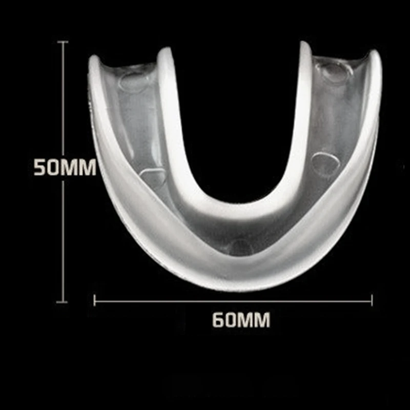 Резиновый Щит зубы протектор рот guard кусок для регби, спортивных баскетбола Футбол Регби боксерские капы Прочный ПВХ зуб sleev