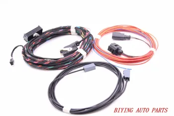 

Emblem Flip rearview View Reversing logo badge flip Camera Cable/Harness/wire For Golf Passat CC RNS510 RCD510