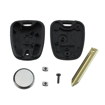 

2 Buttons Uncut Blade Remote Car Key Refit Cover Case Shell For Citroen Saxo Berlnigo Xsara Picasso Refit Key Shell Cover