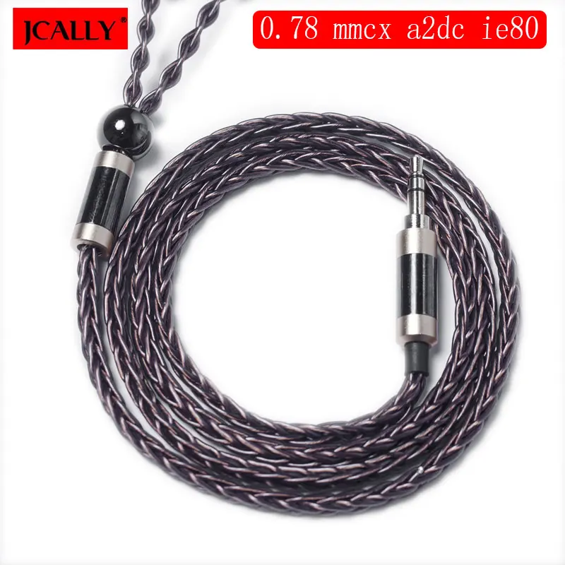 8 нитей кабель наушников MMCX для Shure SE215 SE535 0 75 мм 78 2 Pinfor Уэстон TFZ 1964 W4r Um3x A2DC Ls50 IE80 Im50