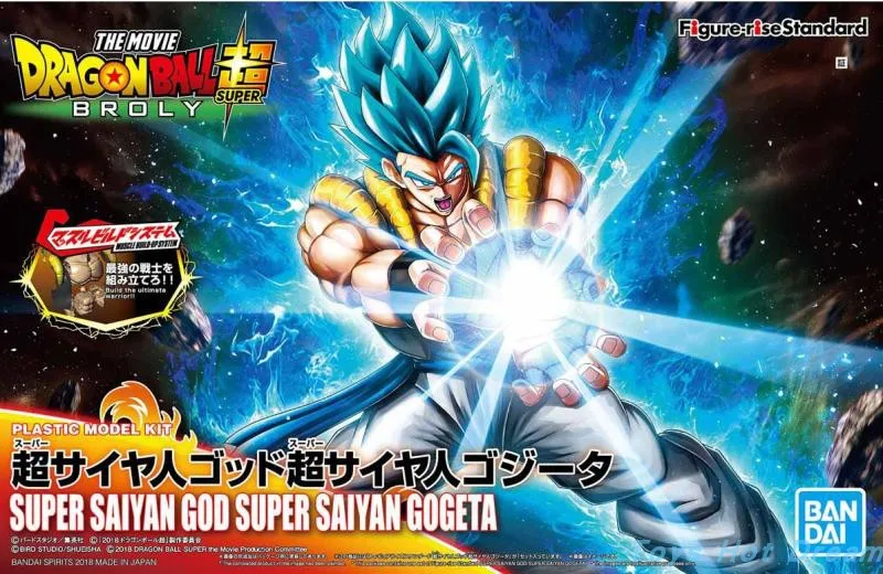 Подлинная BANDAI духи фигура-подъем стандартная сборка Dragon Ball Super Broly Супер Saiyan Gogeta Vegetto Goku фигурка