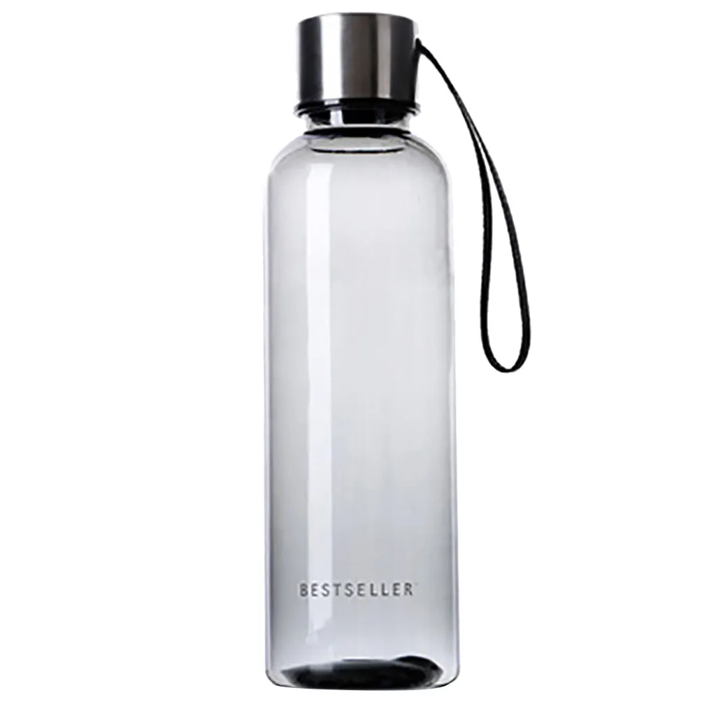 

550ml Plastic Outdoor Camping Sport Travel Portable Fruit Juice Unbreakable Portable Water Bottle Crystal Water Bottle