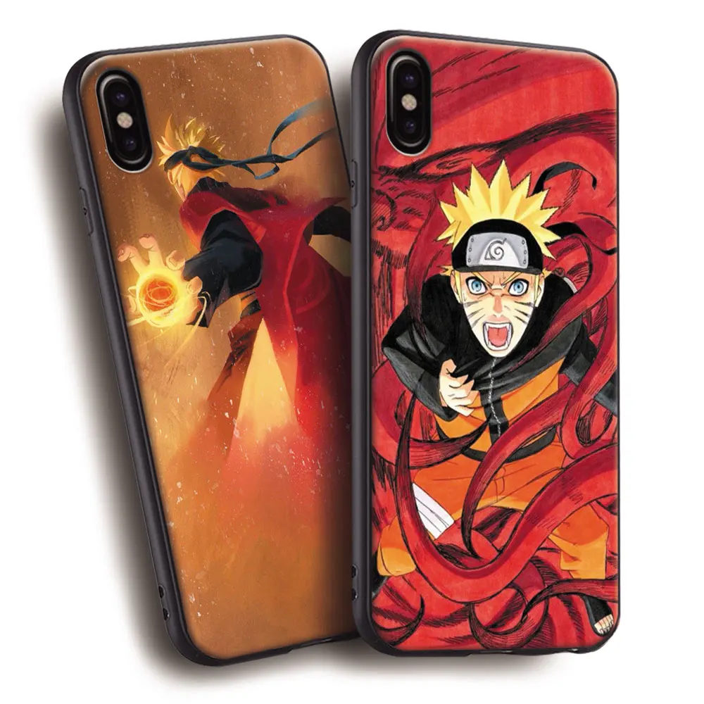 

Naruto Uzumaki Anime Soft Silicone Phone Case Cover Shell For Apple iPhone 5 5s SE 6 6s 7 8 Plus X 10