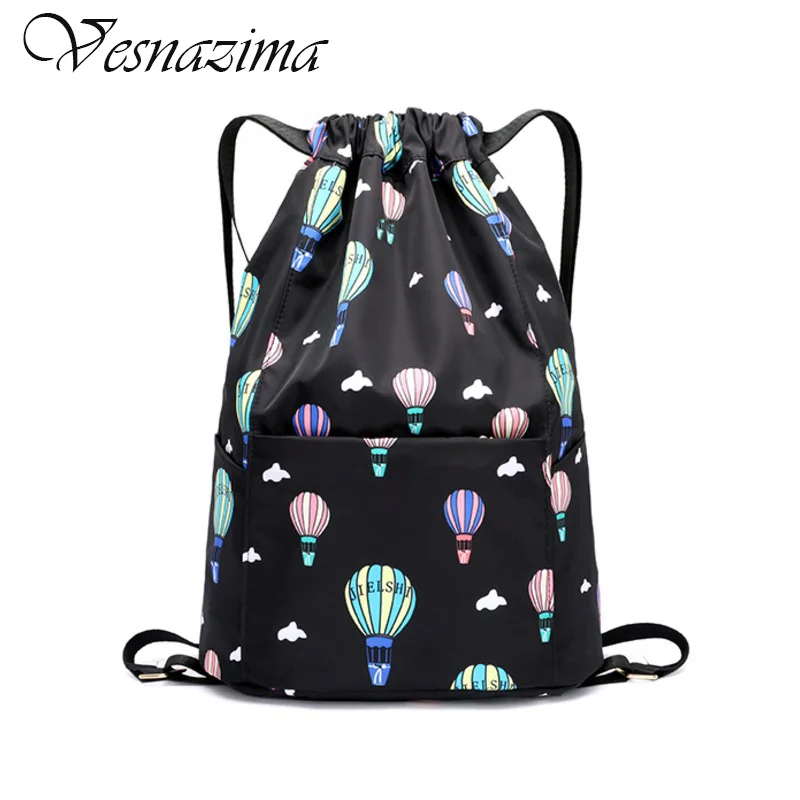 String backpack fashion printings casual backpacks for girls school
