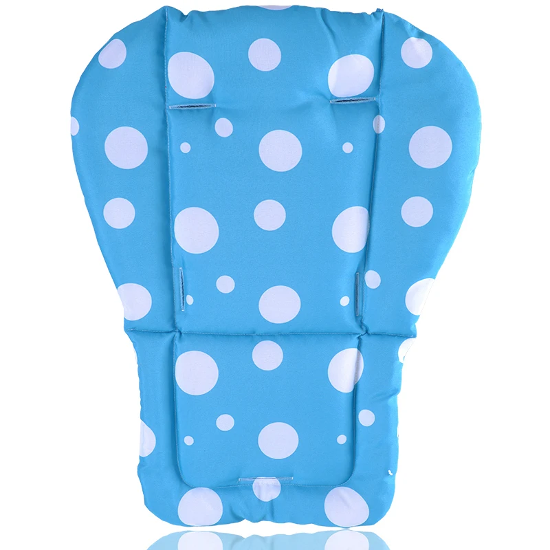 Удобные подушки на сиденья coussin poussette из полиэстера и хлопка с принтом в горошек 7