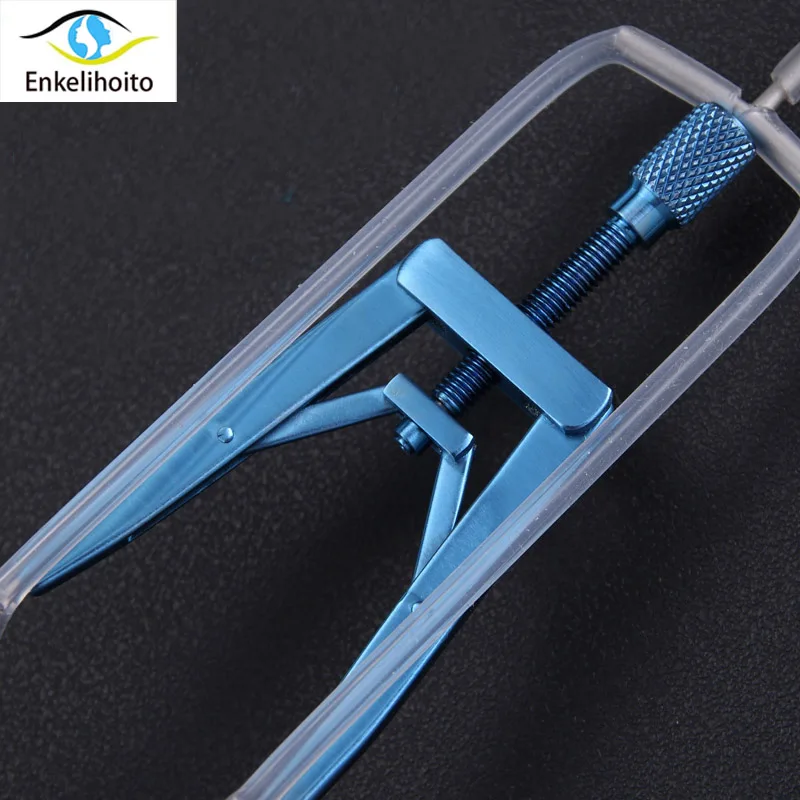 Microscope stainless steel water injection handle flushing handle ophthalmic flushing opener adjustable titanium alloy 4
