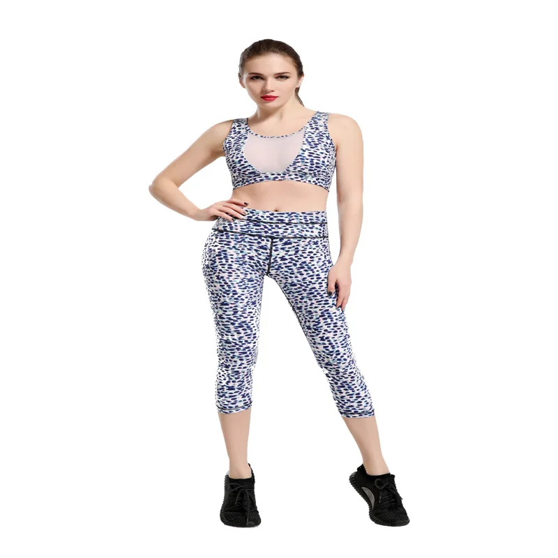 Sport Yoga Suit Set Women Jogging Clothing Gym Running