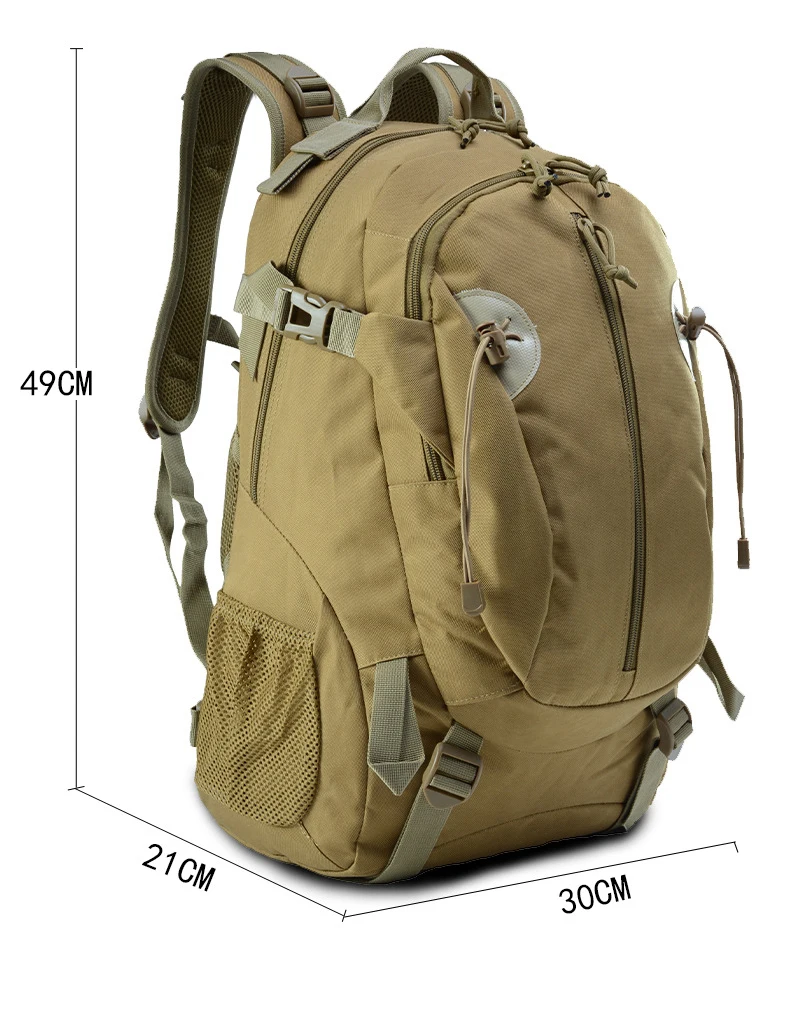 30L водонепроницаемый тактический Камуфляжный спортивный рюкзак для мужчин для путешествий на открытом воздухе Военная Мужская альпинистская походная сумка