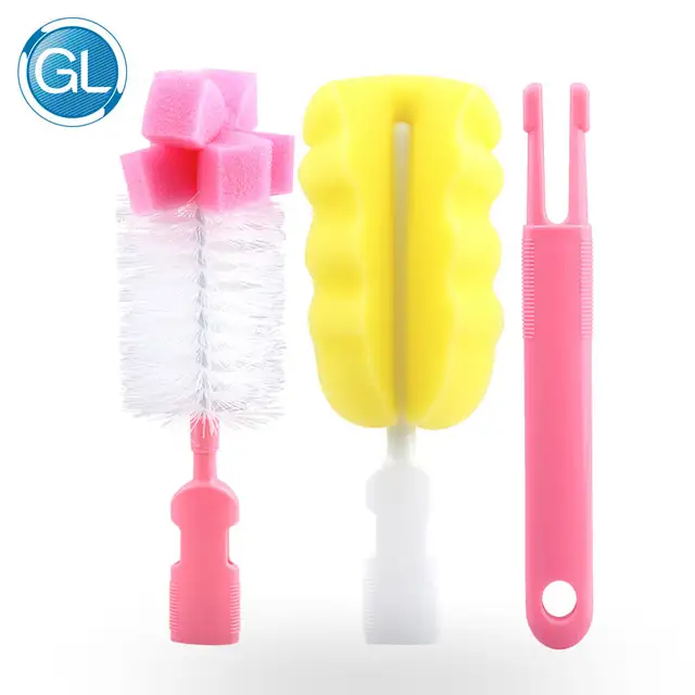 Us 6 55 59 Off Gl Baby Milk Bottle Clean Brush Sponge Cleaner Feeding Anti Slippery Skid Clips Accessory Tool In Us 6 55 59 Off Gl Baby Milk Bottle Clean Brush Sponge Cleaner Feeding Anti Slippery Skid Clips Accessory Tool In