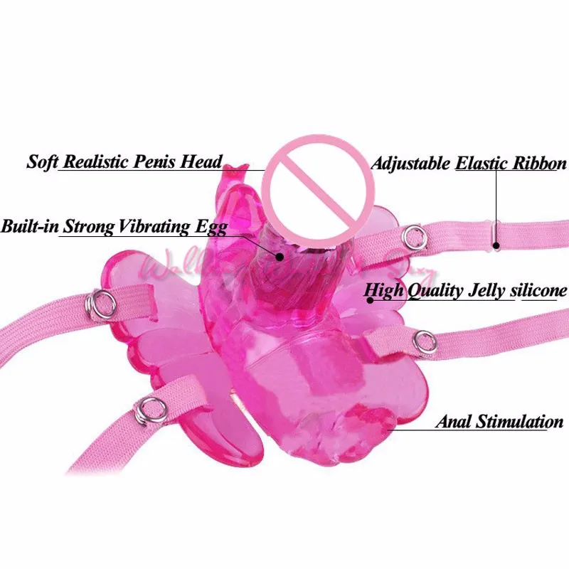 36 Mode Wireless Remote Control Butterfly Vibrator Strap Ons Dildo Realistic Penis Anal Clitoris Stimulate Sex Toys For Women (3)