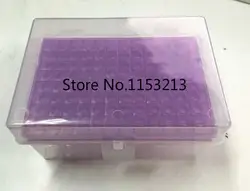 Пластик пипеток коробка 96vents для 300ul химических и биологических лабораторное оборудование Пластик пипетки картридж