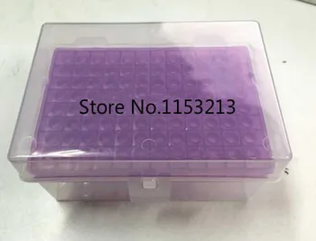 

Plastic pipette tips box 96 vents for 300ul chemical biological laboratory equipment plastic pipette tip cartridge