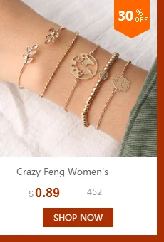 Crazy Feng(Лея фенг), в богемном стиле, Набор браслетов с подвесками для Для женщин Регулируемый круглой формы в форме сердца дерево многослойный, с бусинами браслет женские ювелирные изделия