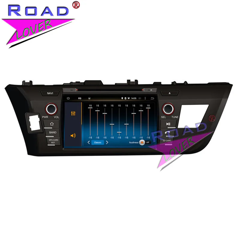 Roadlover Android 9 0 автомобильный DVD Автомобильный плеер радио для Toyota Corolla Levin 2013 Стерео