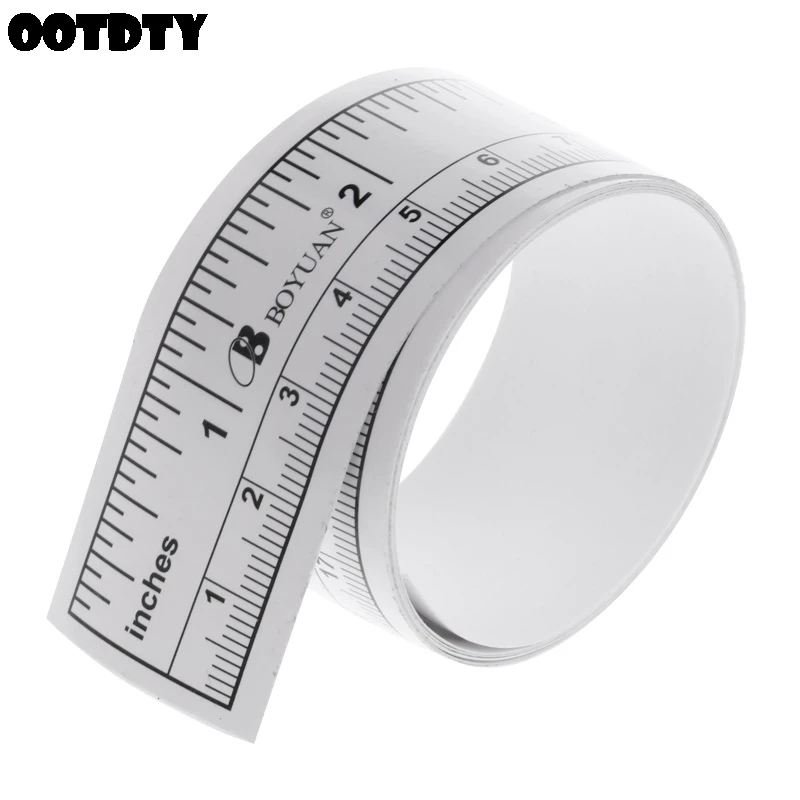 

90cm Self Adhesive Metric Measure Tape Vinyl Ruler For Sewing Machine Sticker