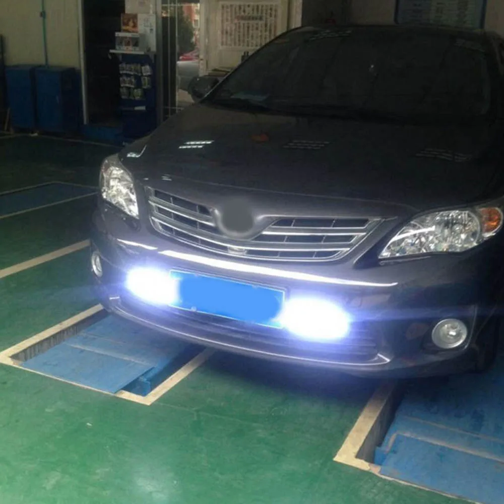 1 шт. автомобильный Стайлинг Carpretty COB DRL вождения автомобиля туман светильник 6 20