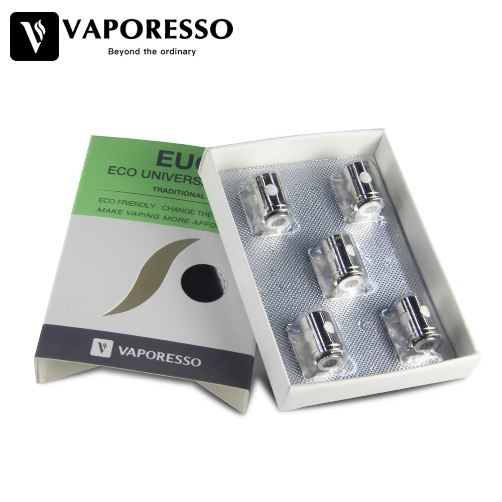 

5pcs Vaporesso traditonal Ceramic EUC 0.3ohm SS316 Material for Tarot Nano/Veco One/ VECO Plus Tank/Estoc Tank Mega/ Estoc Tank