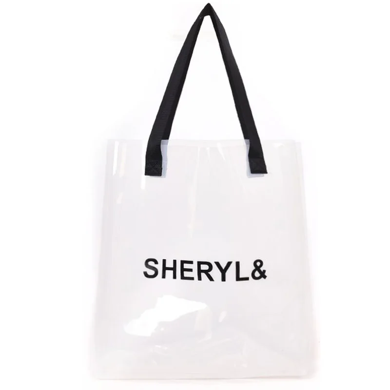 

Transparent Women'S Handbag Fashion Bag Transparent Plastic Jelly Bag Beach Bag Summer Shoulder Shoulder Bag